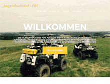 Tablet Screenshot of junggesellenabschied-eifel.de
